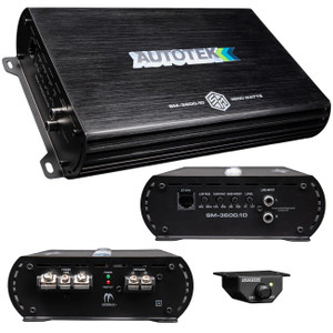 Autotek STREET MACHINE Monoblock Amplifier 3600 Watts - SM-3600.1D