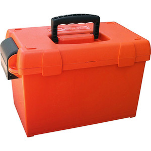 MTM Sportsmens Plus Utility Dry Box ORing Sealed 15x8.8x13In Orange - SPUD2-35