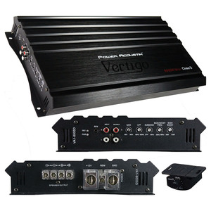 Power Acoustik Vertigo Series Monoblock Amplifier 8000W Max - VA1-8000D