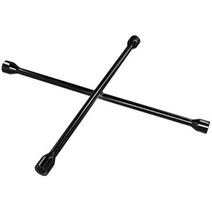 Performance Tool Silver 20-Inch SAE/Metric 4-Way Cross Lug Wrench - W1