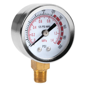 Performance Tool Air Tank Gauge 1/8 NPT - W10055