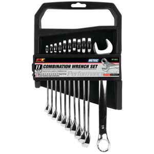 Performance Tool Metric Combo Wrench Set (11-Piece Set) - W1062