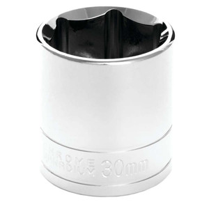 Performance Tool 1/2" Drive 6-Point Metric 30mm Socket - W32230