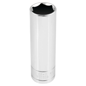 Performance Tool 1/2" Drive 6-Point SAE 11/16" Deep Socket - W32322