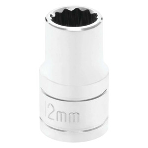 Performance Tool 1/2" Drive 12-Point Metric 12mm Socket - W32812