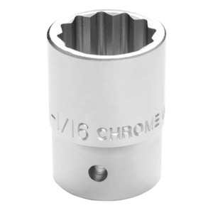 Performance Tool 3/4" Drive 1-1/16" 12-Point SAE Standard Socket - W34534