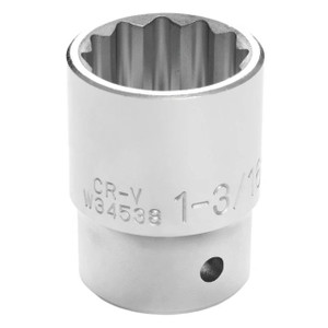 Performance Tool 3/4" Drive 1-3/16" 12-Point SAE Socket - W34538