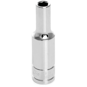 Performance Tool 3/8" Drive 1/4" SAE 6-Point Deep Socket - W38308