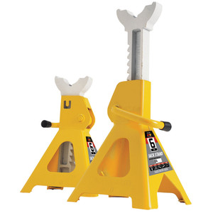 Performance Tool Ratchet Style 6-Ton Jack Stands - Yellow (Pair) - W41023
