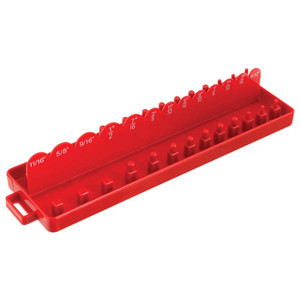 Performance Tool 1/4" Drive Socket Tray Holder - Holds 22 Sockets - W773