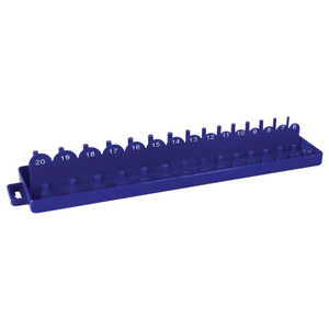 Performance Tool 3/8" Drive Metric Socket Tray Holder - Holds 30 Sockets - W778