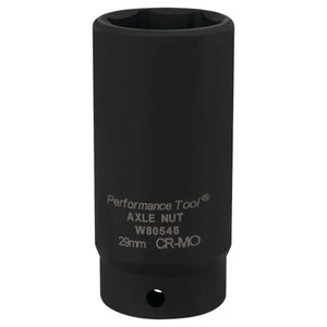 Performance Tool 1/2" Drive 29mm FWD Axle Nut Socket - W80548