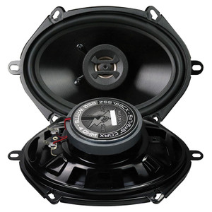 Hifonics Zeus 5 x 7" - 6 x 8" Coaxial Speaker 250 Watts MAXX (No Grills) - ZS5768CX