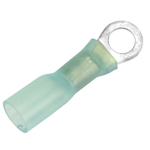 Pacer 16-14 AWG Heat Shrink Ring Terminal - #10 Stud Size - 3 Pack - TE14-10R-3