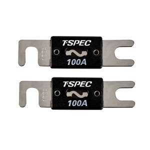 T-Spec V8 Series 100 AMP ANL Fuse - 2 Pack  - V8-ANL100
