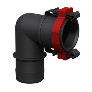FATSAC Flow-Rite 1-1/8" Elbow Quick Connect Socket f/Auto Ballast System - W746