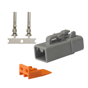 Pacer DTP Deutsch Plug Repair Kit - 14-12 AWG (2 Position) - TDTP06F-2RS