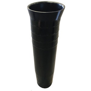 Tigress 10" Flared Vinyl Replacement Insert Liner - Black - 88152-6