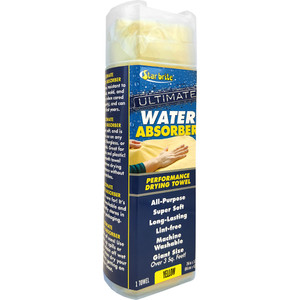 Star brite Ultimate Water Absorber - Performance Drying Towel - Yellow - 40046