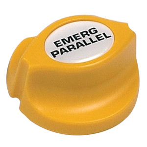 BEP Emergency Parallel Battery Knob - Yellow - Easy Fit - 701-KEY-EP