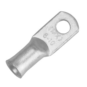 Pacer Tinned Lug 6 AWG - #10 Stud Size - 10 Pack - TAE6-10R-10