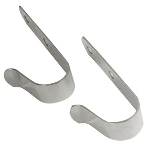 Whitecap Boat Hook Holder - 304 Stainless Steel - 4-1/4" x 1" - Pair - S-0503C