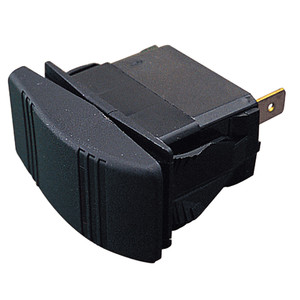 Sea-Dog Illuminating Contura Rocker Switch - Stamped Brass/Injection Molded Nylon/Polycarbonate - 420211-1