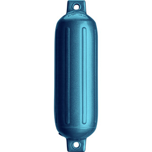 Polyform G-3 Twin Eye Fender 5.5" x 19" - Metallic Blue - G-3 METALLIC BLUE