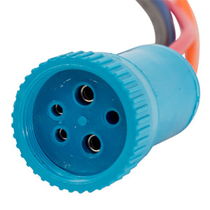 Bluewater 19mm Electronic Deutsch Connector w/4-Wire Pigtal - 4' Lead - 9057-4914-148