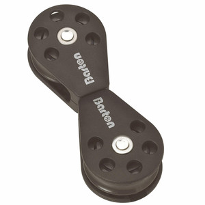 Barton Plain Bearing Pulley Block Back to Back Swivel Block - Size 1, 30mm - N01280