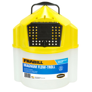 Frabill Magnum Flow Troll Shrimp Bucket - 10 Quart - 451205