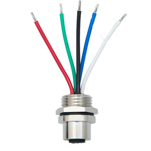 Actisense Rear Panel Mount NMEA2000 Wired Micro 5-Pin - Female - A2K-PMW-F
