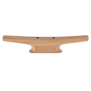 Whitecap 10" Cleat - Teak - 60404