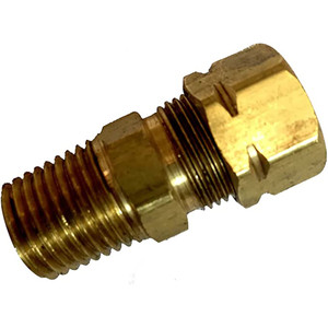 Uflex Straight Helm Fitting 1/4 NPT f/UP Comp Line & Autopilot Return Line - CONNECTOR FITT.