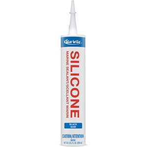 Star brite Marine Silicone Sealant - Black - 10.3 oz - 82123