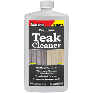 Star brite Premium Teak Cleaner - Step 1 - 32 oz - 81432