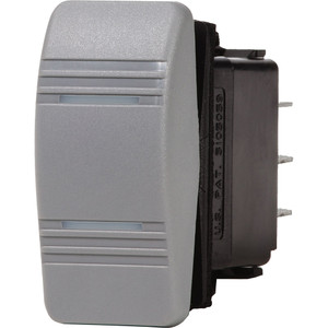 Blue Sea 8220 Water Resistant Contura III Switch - ON-OFF-ON - Grey - 8220