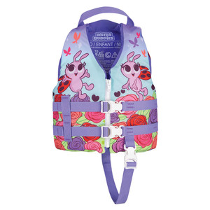 Full Throttle Water Buddies Life Vest - Child 30-50lbs - Ladybug - 104300-100-001-19