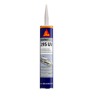 Sika Sikaflex 295 UV - Black - 10oz Tube w/Nozzle - 778