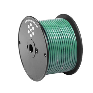 Pacer Green 14 AWG Primary Wire - 100'  - WUL14GN-100