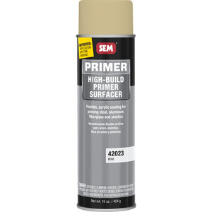 SEM High-Build Primer Surfacer - 20oz Aerosol Can - Beige - 42023