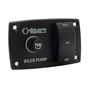 Albin Group 3-Way Bilge Panel - 12/24V - 01-66-027
