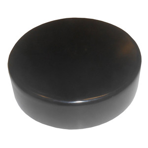 Monarch Black Flat Piling Cap - 12" - BFPC-12