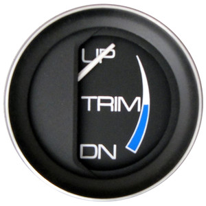Faria Coral 2" Trim Gauge f/Mercury/Mariner/Mercruiser/Volvo DP/Yamaha ('01 & Newer) - 13017