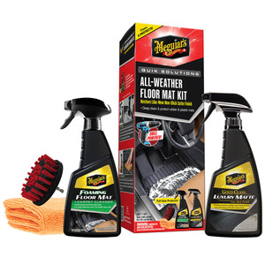 Meguiar's Quik Solutions All-Weather Floor Mat Kit - G55267