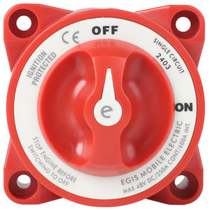Egis E-Series 350A Battery Switch Off/On - 2403