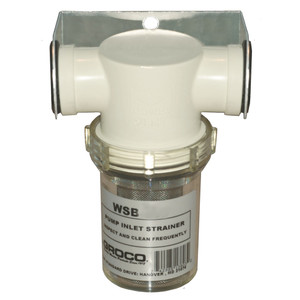 GROCO 3/4" Fresh Water Strainer w/Plastic Basket - WSB-750-P