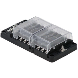 Egis RT Fuse Block 12 Position w/Ground & LED Indication - 8026