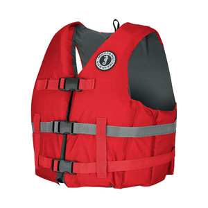 Mustang Livery Foam Vest - M/L - Red - MV7010-4-M/L