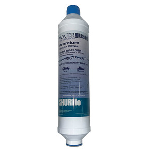 Shurflo by Pentair City Water Entry In-Line Filter w/Garden Hose Ends - RV-210GH-A